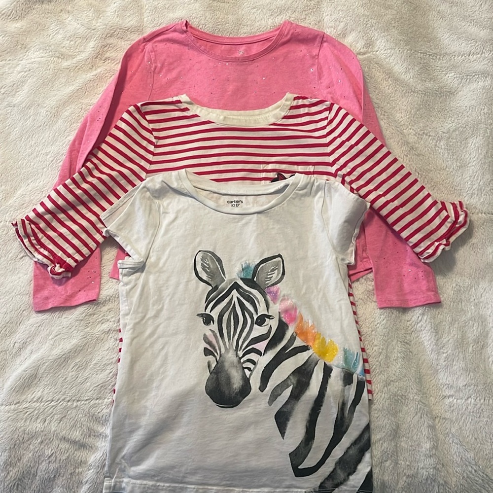 Lot of 3 shirts Gap Kids/Disney, SO & Carter’s Kid Size: M 8-10